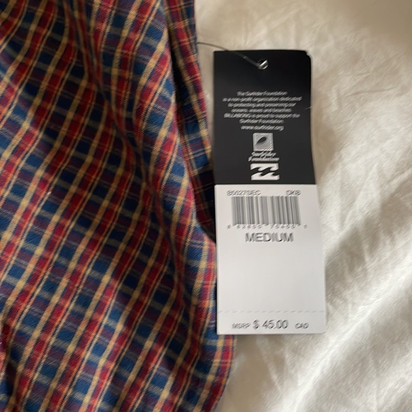 Boys M button down (new) - Picture 3 of 4